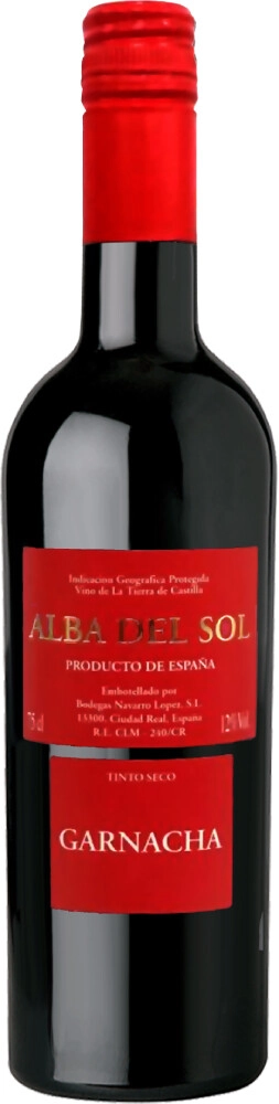 Вино "Alba del Sol" Garnacha, Tierra de Castilla IGP