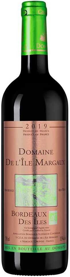Вино Domaine de l'Ile Margaux, "Bordeaux des Iles" Bordeaux Superieur AOC