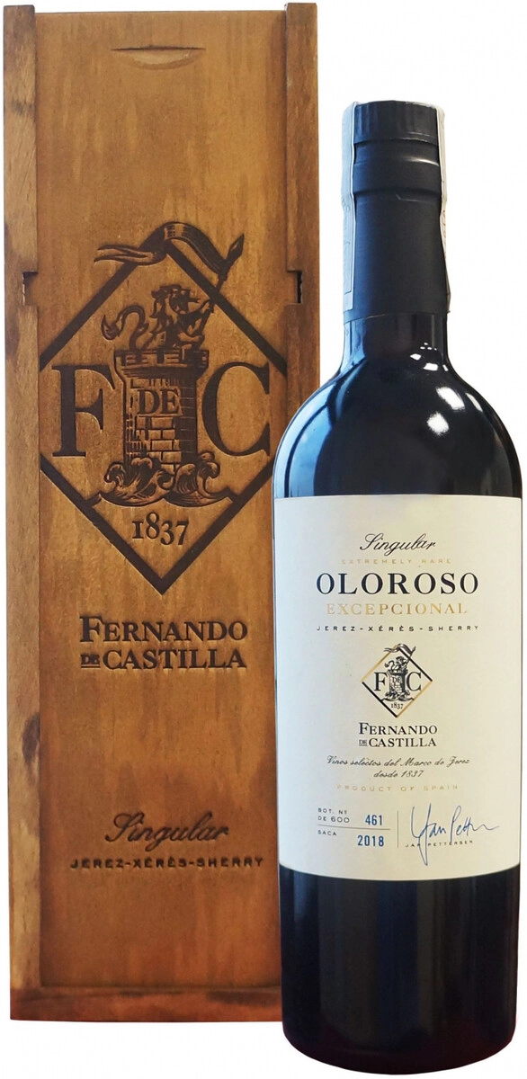 Херес Fernando de Castilla, "Singular" Oloroso Excepcional