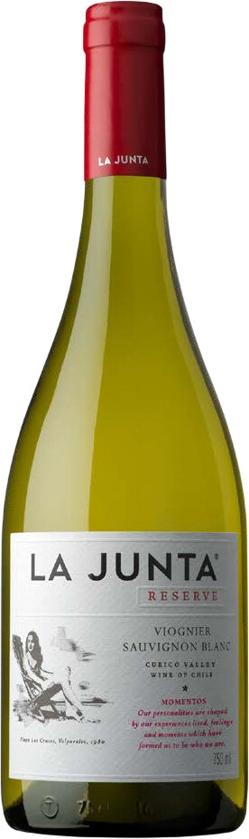 Вино La Junta, "Momentos" Reserve Viognier Sauvignon Blanc, Curico Valley DO
