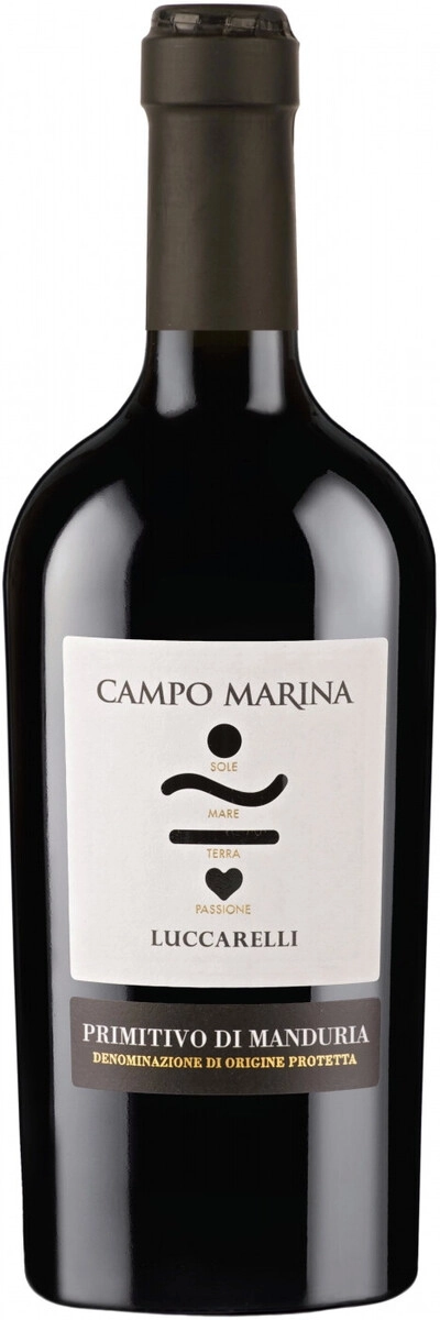 Вино Luccarelli, "Campo Marina" Primitivo di Manduria DOP