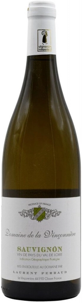 Вино Domaine de la Vinconniere, Sauvignon, Val de Loire IGP