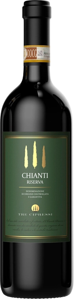 Вино "Tre Cipressi" Chianti Riserva DOCG