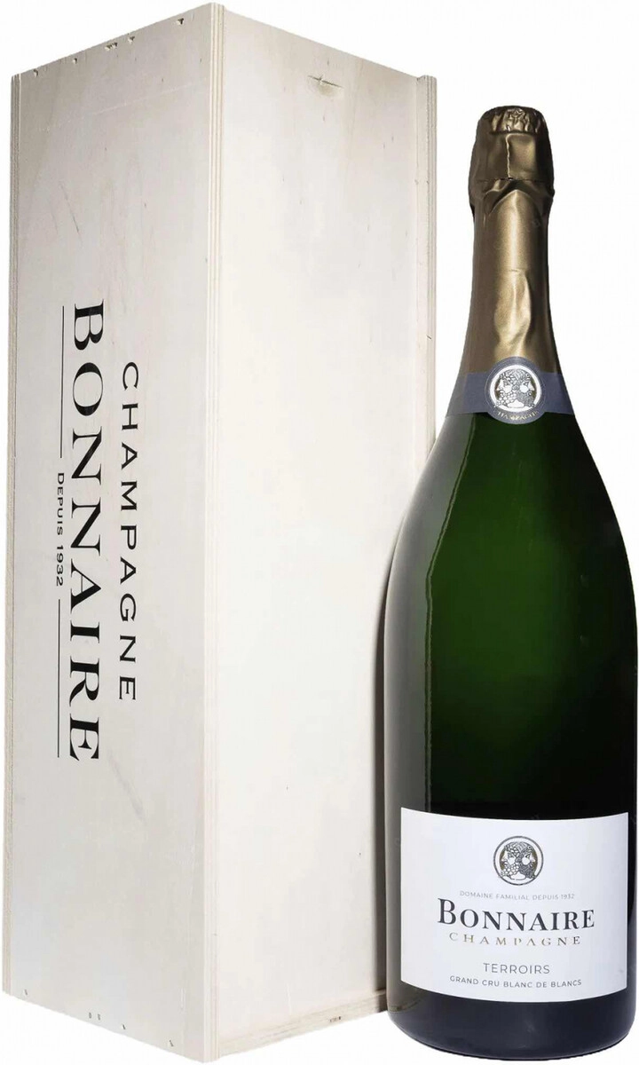 Шампанское Bonnaire, "Terroirs" Grand Cru Blanc de Blancs Extra Brut, Champagne AOC