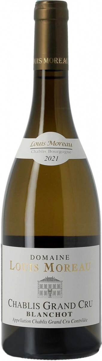 Вино Domaine Louis Moreau, Chablis Grand Cru "Blanchot" AOC