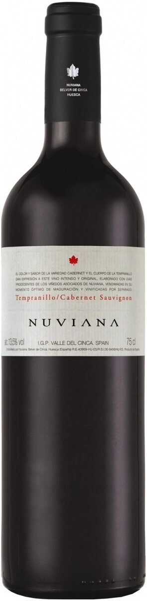 Вино Codorniu, "Nuviana" Cabernet Sauvignon-Tempranillo, Valle del Cinca DO