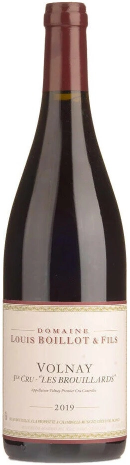 Вино Domaine Louis Boillot & Fils, Volnay 1er Cru "Les Brouillards" AOC