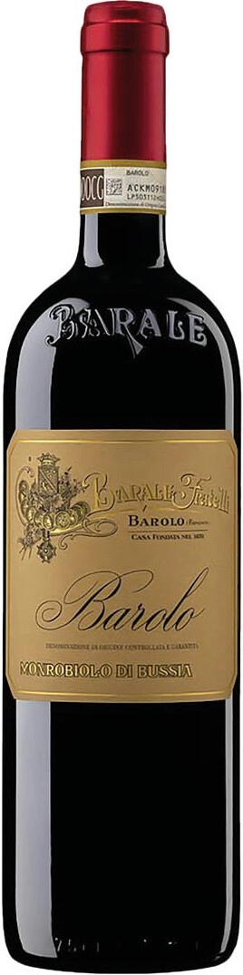 Вино Barale Fratelli, Barolo "Monrobiolo di Bussia" DOCG