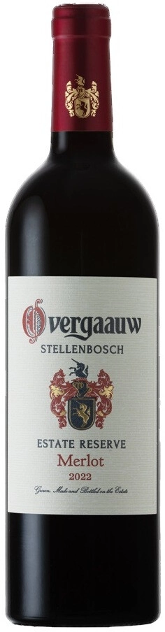 Вино Overgaauw, "Estate Reserve" Merlot, Stellenbosch WO