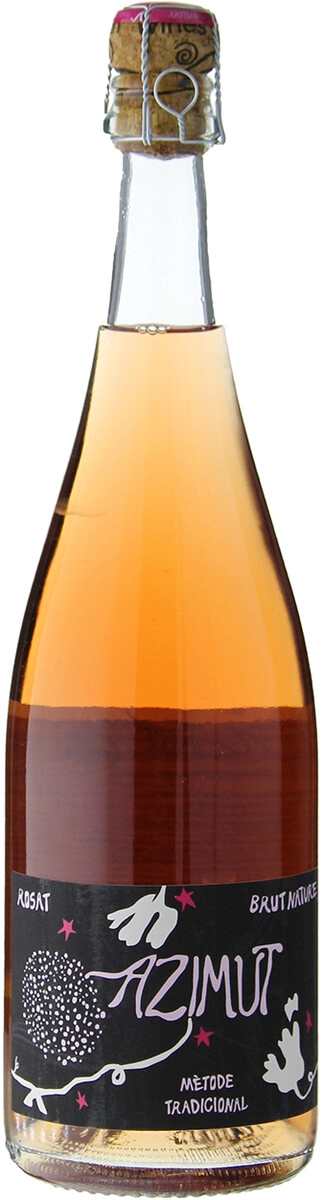 Игристое вино Cellers de Can Suriol del Castell, "Azimut" Rosat Brut Nature, Penedes DO