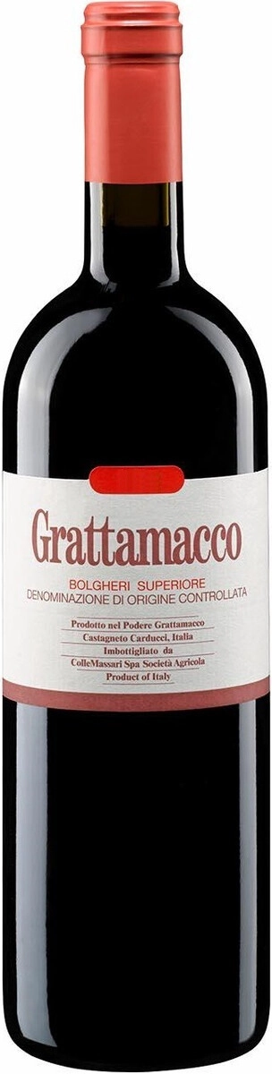 Вино "Grattamacco" Bolgheri Rosso Superiore DOC