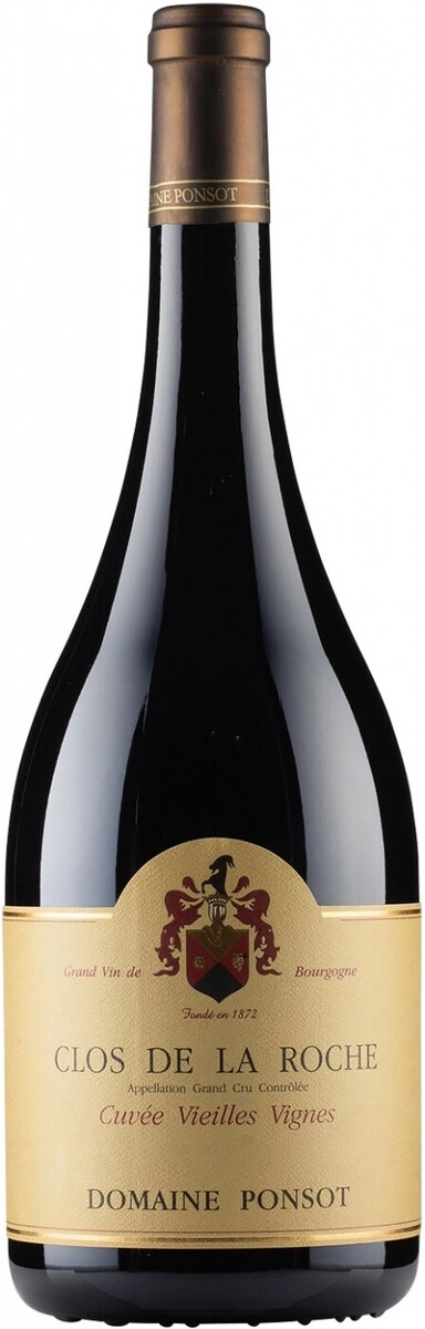 Вино Domaine Ponsot, Clos de la Roche Grand Cru "Cuvee Vieilles Vignes" AOC