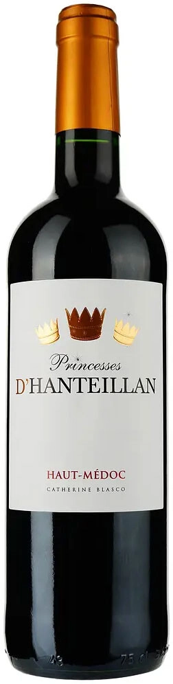 Вино "Princesses" d'Hanteillan, Haut-Medoc AOC