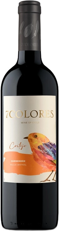 Вино "7 Colores" Cortejo Carmenere
