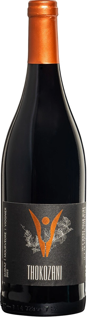 Вино "Thokozani" Shiraz-Mourvedre-Viognier, Wellington WO
