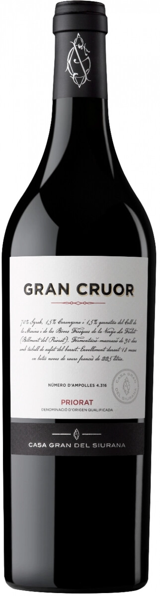 Вино "Gran Cruor", Priorat DOC