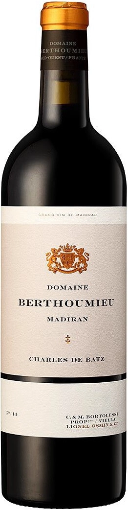 Вино Domaine Berthoumieu, "Charles de Batz", Madiran AOP