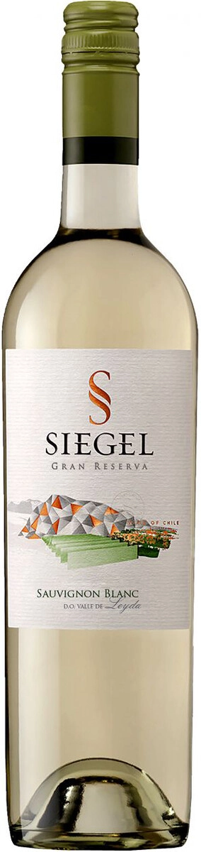 Вино Siegel, Gran Reserva Sauvinon Blanc, Valle de Leyda DO