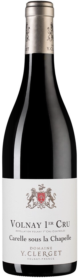 Вино Domaine Yvon Clerget, Volnay 1er Cru "Carelle sous la Chapelle" AOC