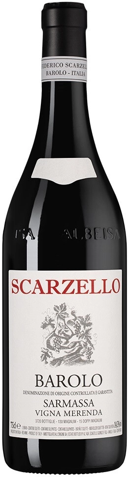Вино Scarzello, Barolo "Sarmassa" Vigna Merenda DOCG