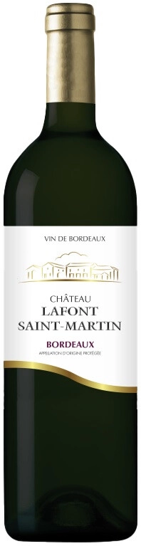 Вино "Chateau Lafont Saint Martin" Rouge, Bordeaux AOP