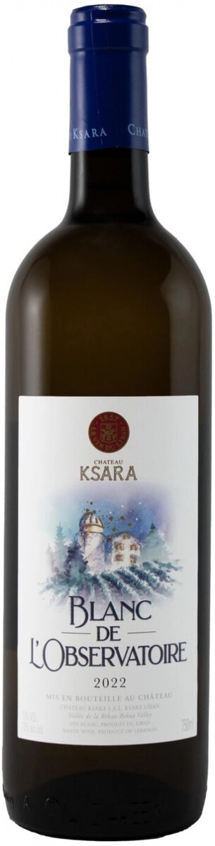 Вино Chateau Ksara, "Blanc de L'Observatoire"