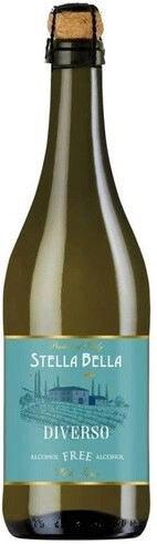 Игристое вино Castello di Lozzolo, "Stella Bella" Diverso Bianco, Alcohol Free