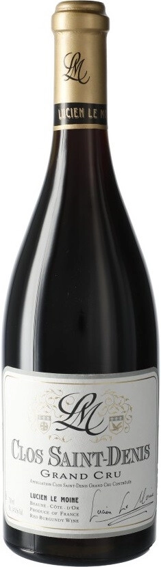 Вино Lucien Le Moine, "Clos Saint-Denis" Grand Cru AOC