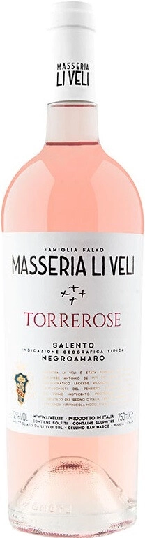 Вино Li Veli, "Torrerose" Negroamaro, Salento IGT
