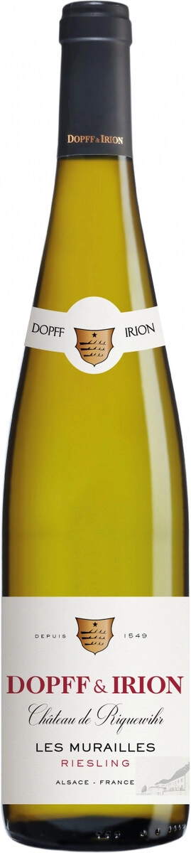 Вино Dopff & Irion, Domaines du Chateau de Riquewihr, "Les Murailles" Riesling, Alsace AOC