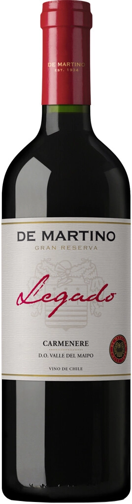 Вино "De Martino", Legado Carmenere, Maipo DO