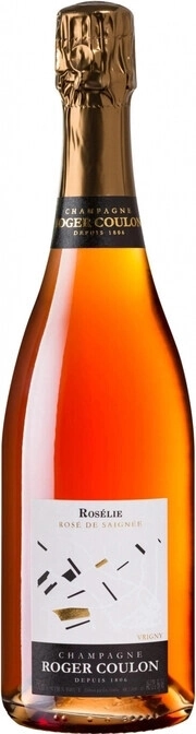 Шампанское Roger Coulon, "Roselie" Rose de Saignee, Champagne AOC