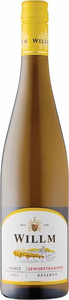Вино Willm, Gewurztraminer Reserve, Alsace AOC