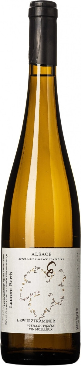 Вино Laurent Barth, Gewurztraminer Vieilles Vignes, Alsace AOC