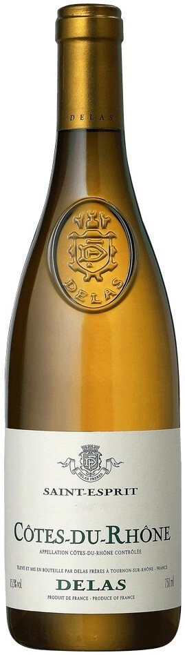 Вино Delas Freres, Cotes du Rhone "Saint-Esprit" Blanc AOC