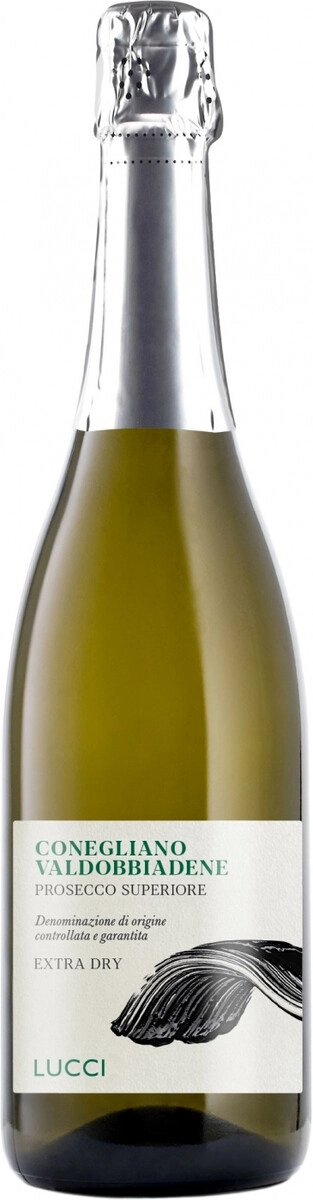 Игристое вино "Lucci" Conegliano Valdobbiadene Prosecco Superiore DOCG Extra Dry