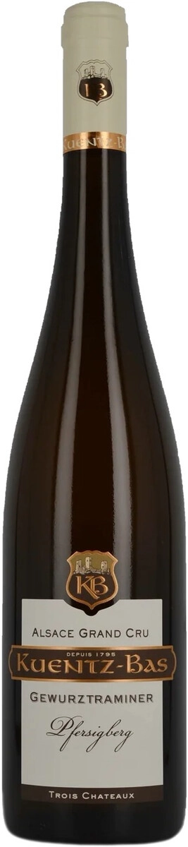 Вино Kuentz-Bas, "Trois Chateaux" Gewurztraminer Grand Cru "Pfersigberg", Alsace AOC