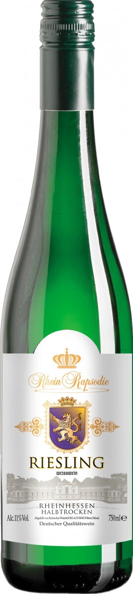 Вино "Rhein Rapsodie" Riesling Halbtrocken