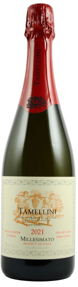 Игристое вино Tamellini, Millesimato Extra Brut