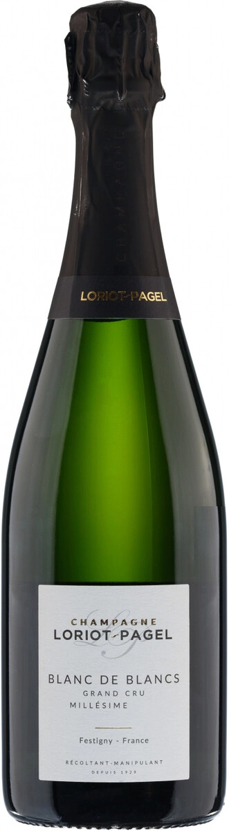 Шампанское Champagne Loriot-Pagel, Blanc de Blancs Brut Grand Cru