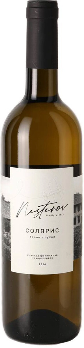 Вино "Nesterov Winery" Solaris