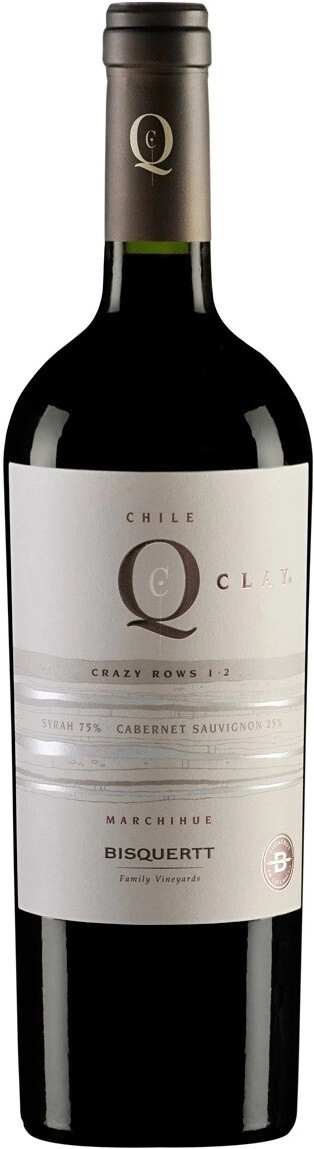 Вино Bisquertt, "QClay Crazy Rows 1-2", Colchagua Valley DO