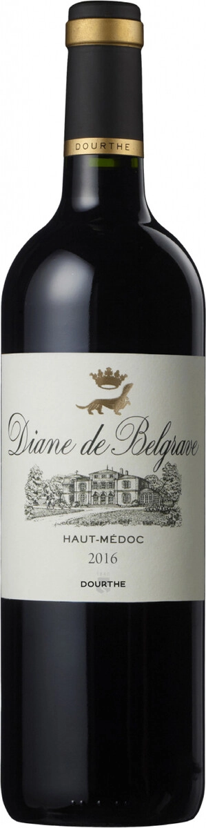 Вино "Diane de Belgrave", Haut-Medoc AOC