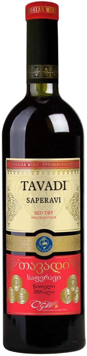 Вино "Tavadi" Saperavi