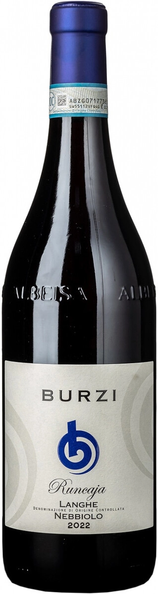 Вино Alberto Burzi, "Runcaja" Langhe DOC Nebbiolo