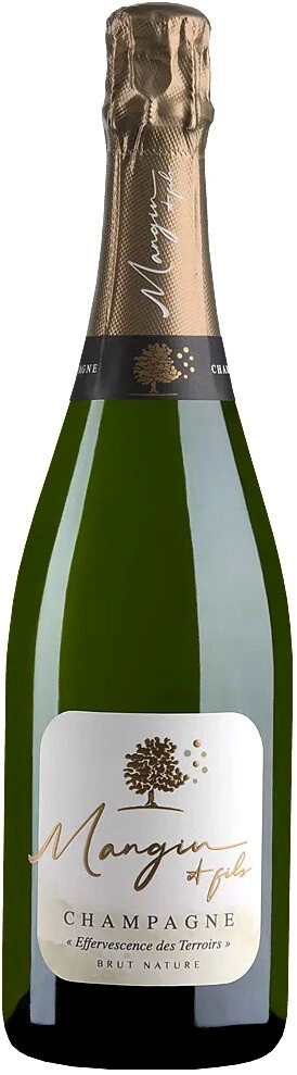Шампанское Mangin et Fils, "Effervescence des Terroirs" Brut Nature, Champagne AOC