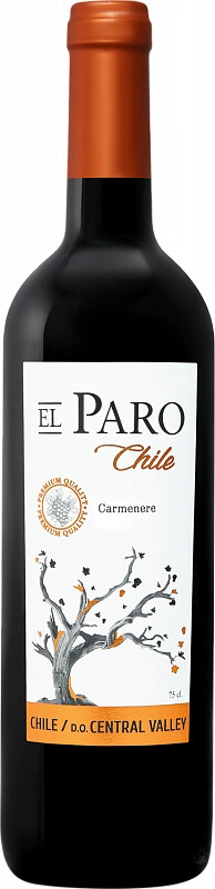 Вино "El Paro" Carmenere, Central Valley DO