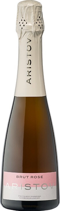 Игристое вино "Aristov" Rose Brut