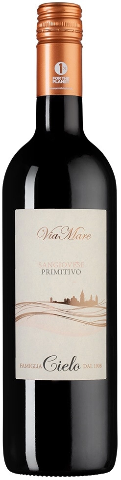 Вино Cielo e Terra, "Viamare" Sangiovese Primitivo