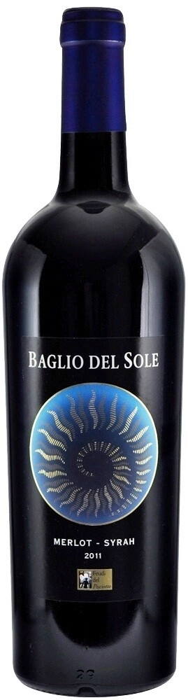 Вино Feudi del Pisciotto, Baglio del Sole Merlot Syrah, Sicilia IGT